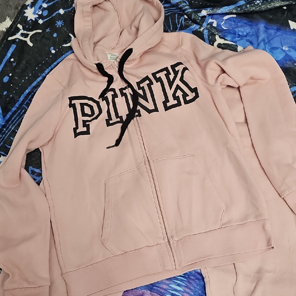 PINK Victoria's Secret Dusty Pink Sweats Outfit! Both Are Size Medium!